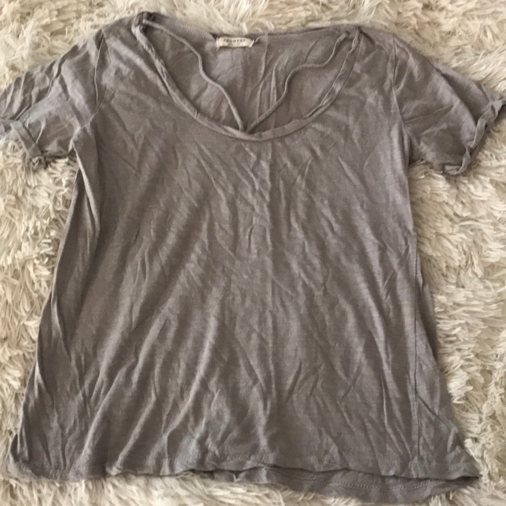 ⭐️4 for $20⭐️Promesa || Caged Neck Tee